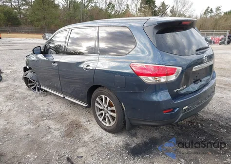 2014 Nissan Pathfinder S из США, поврежденный, VIN 5N1AR2MNXEC706566